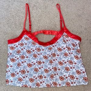 Gilly Hicks Floral Pajama Top